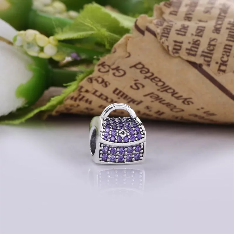 (imagen para) Charm en plata de ley Caja del tesoro PANDORA - Ver 2