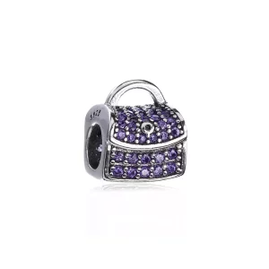 (imagen para) Charm en plata de ley Caja del tesoro PANDORA