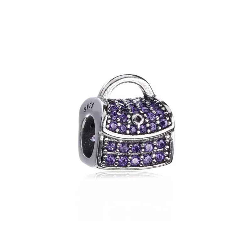 (imagen para) Charm en plata de ley Caja del tesoro PANDORA