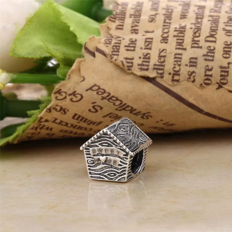 (imagen para) Charm en plata de ley Casa de P&aacute;jaro - PANDORA - Ver 4