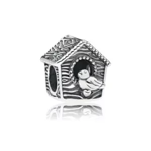 (imagen para) Charm en plata de ley Casa de P&aacute;jaro - PANDORA