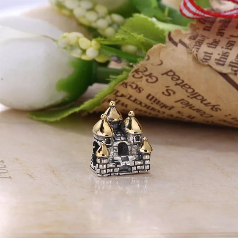 (imagen para) Charm en plata de ley Castillo PANDORA - Ver 2