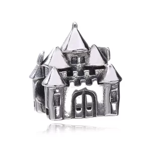 Charm en plata de ley Castillo PANDORA (imagen para) Charm en plata de ley Castillo PANDORA