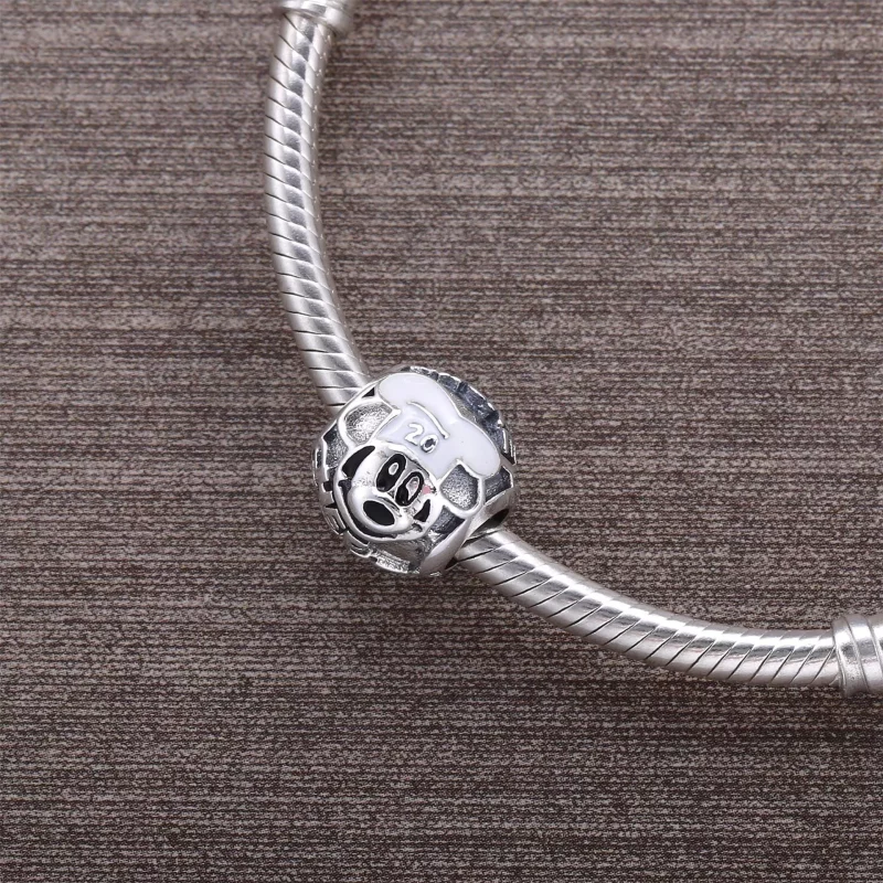 (imagen para) Charm en plata de ley Cocinero Mickey PANDORA - Ver 4