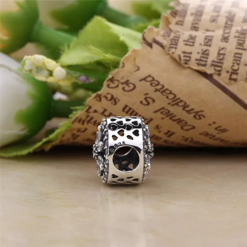 (imagen para) Charm en plata de ley Copo de nieve PANDORA - Ver 3