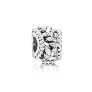 Charm en plata de ley Deslumbrante Remolina de Espigas - PANDORA (imagen para) Charm en plata de ley Deslumbrante Remolina de Espigas - PANDORA