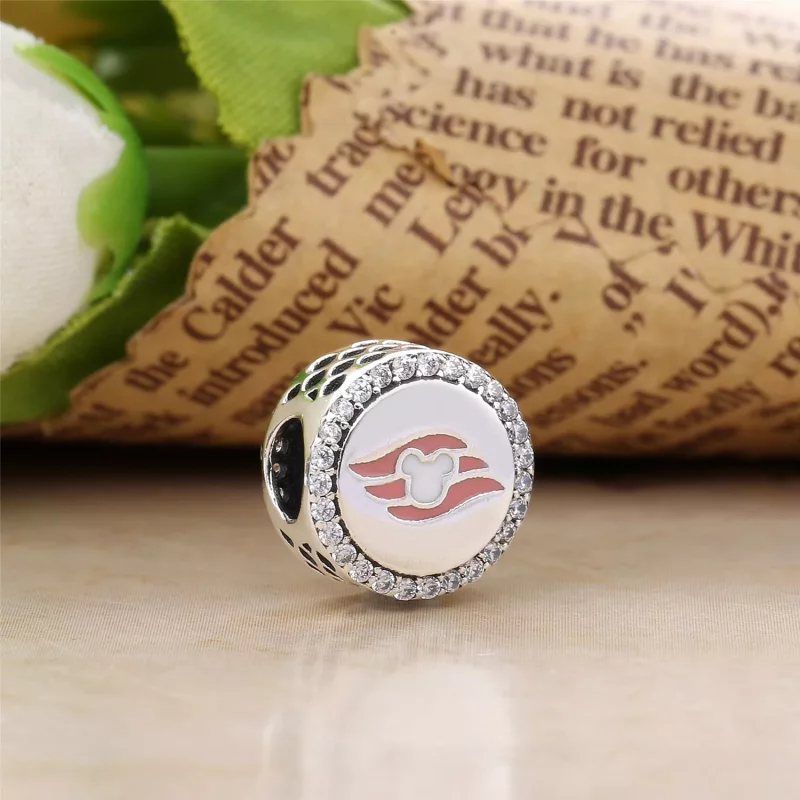(imagen para) Charm en plata de ley Disny, Crucero PANDORA - Ver 3