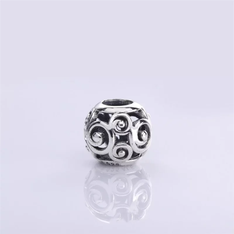 (imagen para) Charm en plata de ley Disny, Mickey Mouse "Mickey Remolinos" PANDORA - Ver 3