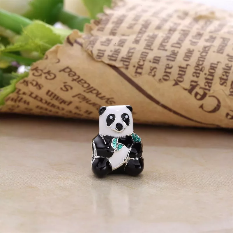 (imagen para) Charm en plata de ley Dulce panda PANDORA - Ver 2