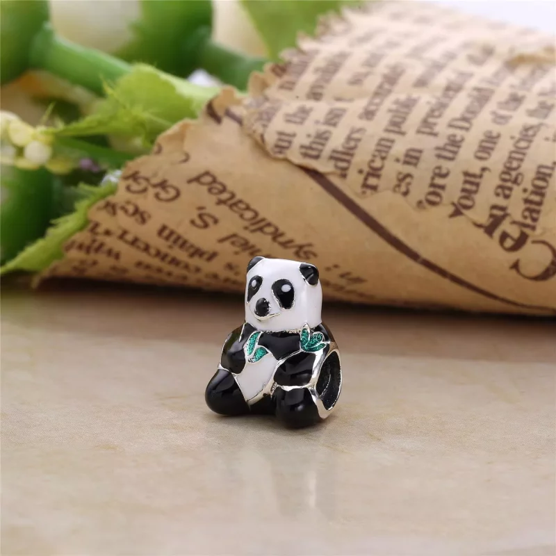 (imagen para) Charm en plata de ley Dulce panda PANDORA - Ver 3