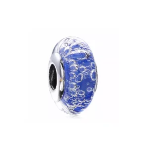 Charm en plata de ley Efervescencia azul PANDORA (imagen para) Charm en plata de ley Efervescencia azul PANDORA