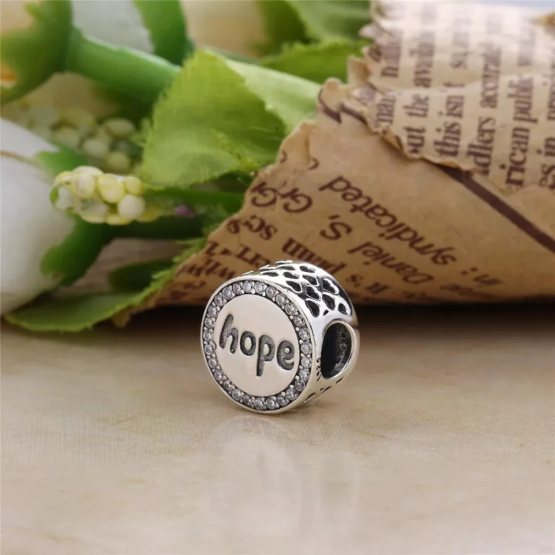(imagen para) Charm en plata de ley Esperanza PANDORA - Ver 3