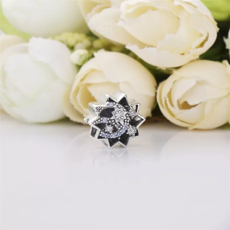 (imagen para) Charm en plata de ley Estrella Azul - PANDORA - Ver 2