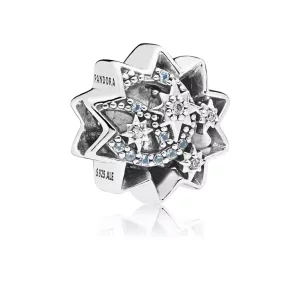 (imagen para) Charm en plata de ley Estrella Azul - PANDORA