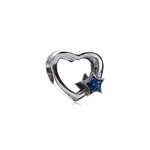 Charm en plata de ley Estrella del corazon PANDORA (imagen para) Charm en plata de ley Estrella del corazon PANDORA