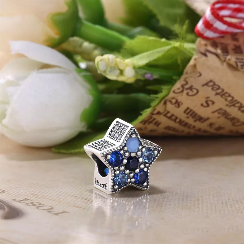 (imagen para) Charm en plata de ley Estrella Radiante - PANDORA - Ver 2