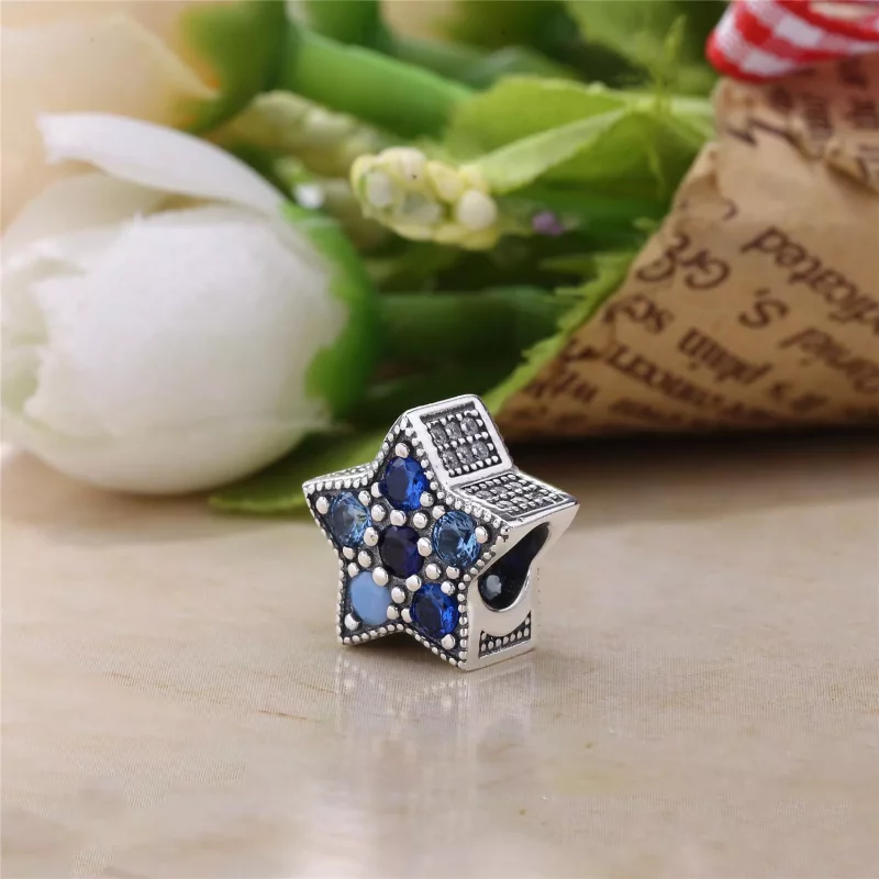 (imagen para) Charm en plata de ley Estrella Radiante - PANDORA - Ver 3