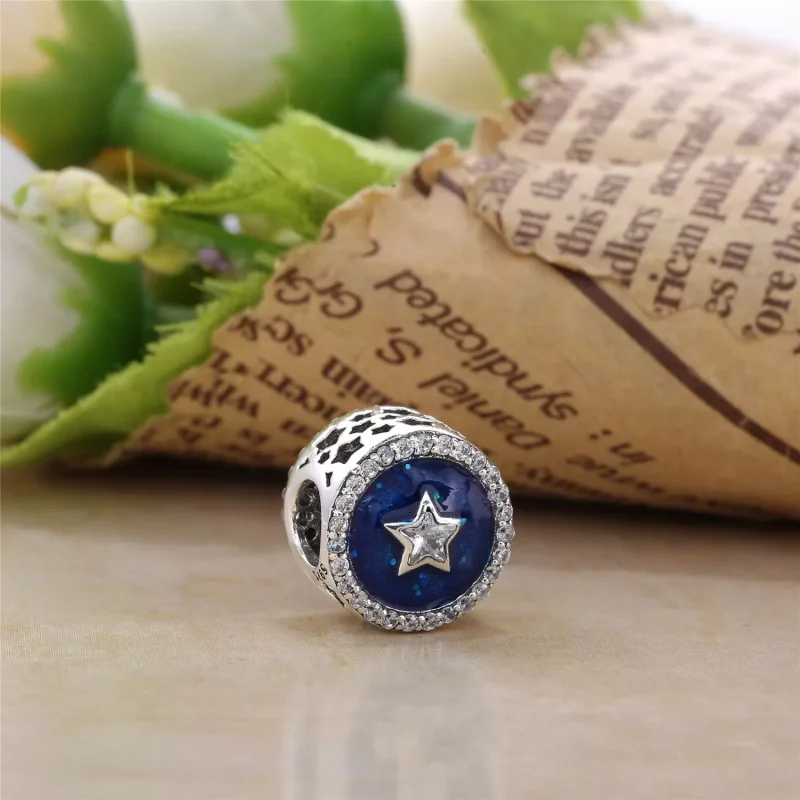 (imagen para) Charm en plata de ley Estrella radiante PANDORA - Ver 2