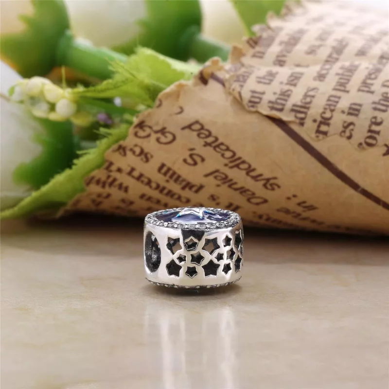 (imagen para) Charm en plata de ley Estrella radiante PANDORA - Ver 4