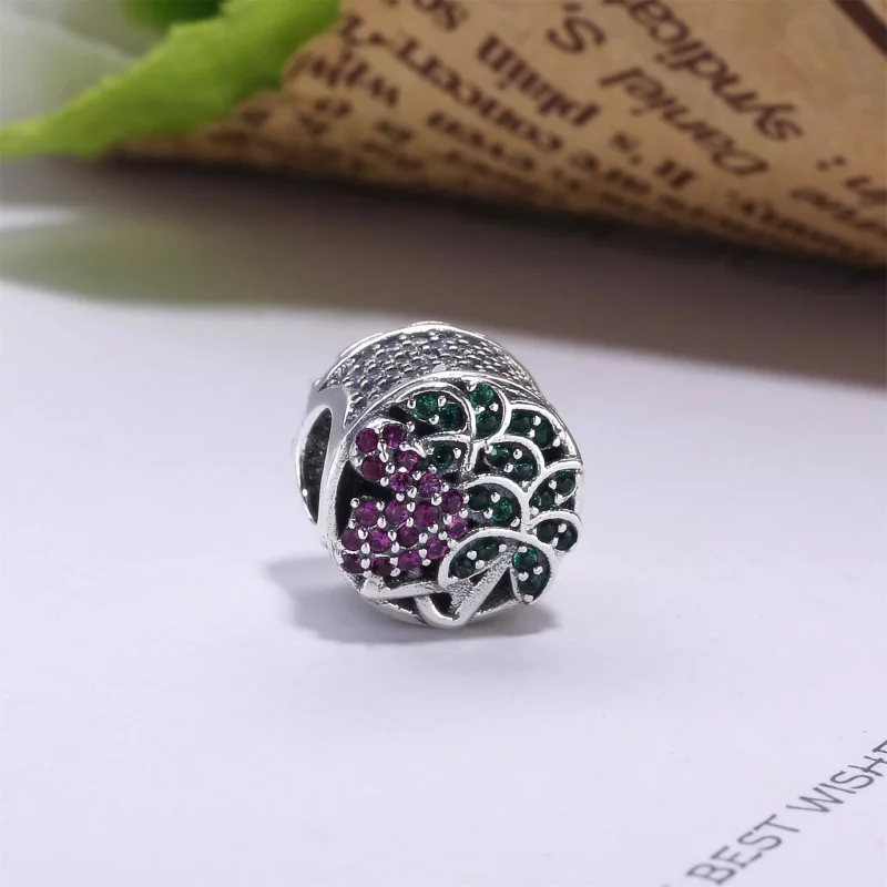 (imagen para) Charm en plata de ley Flamenco Tropical - PANDORA - Ver 2