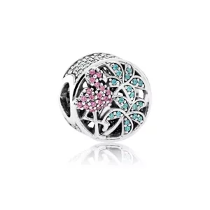 (imagen para) Charm en plata de ley Flamenco Tropical - PANDORA
