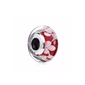 (imagen para) Charm en plata de ley Flor del ciruelo PANDORA