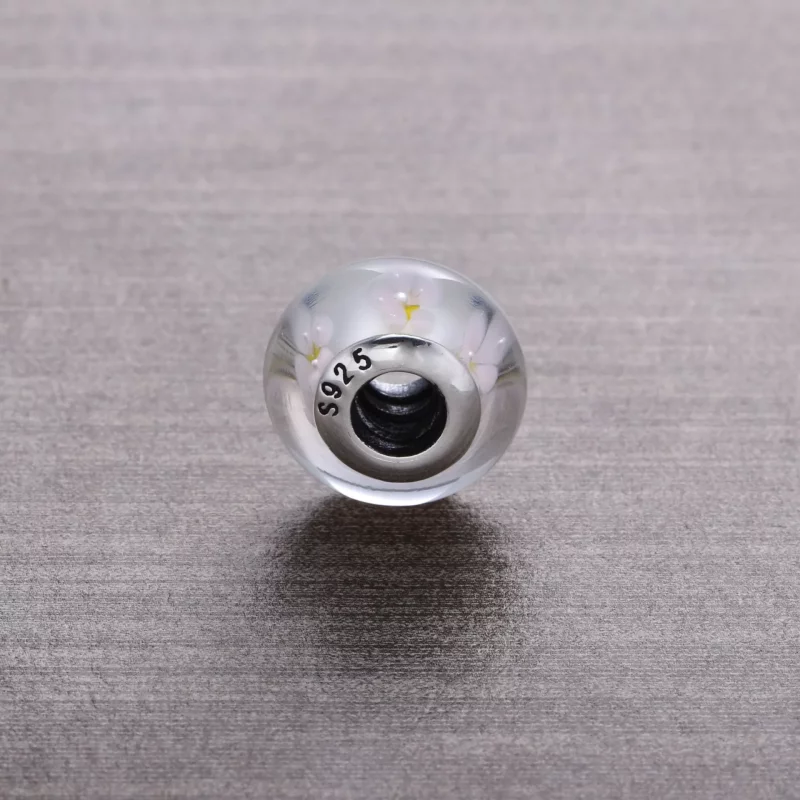 (imagen para) Charm en plata de ley Flor PANDORA - Ver 2