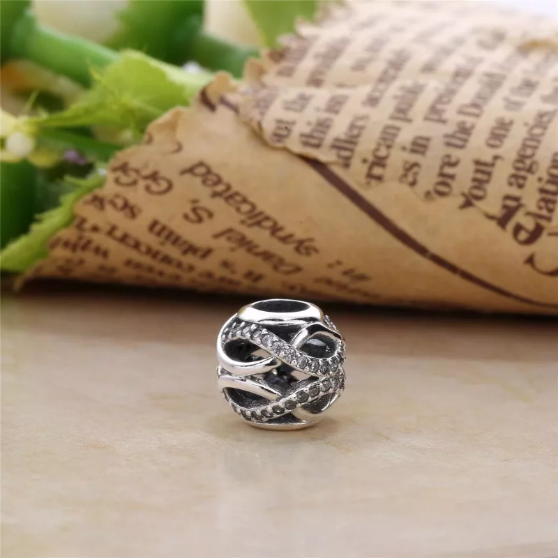 (imagen para) Charm en plata de ley Galaxia chispeante a cielo abierto PANDORA - Ver 3
