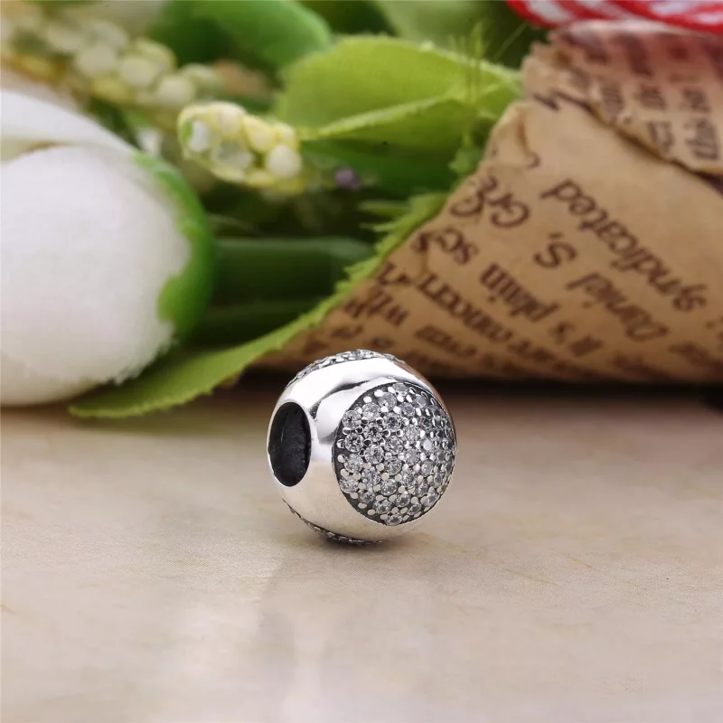 (imagen para) Charm en plata de ley Gota Deslumbrante - PANDORA - Ver 2