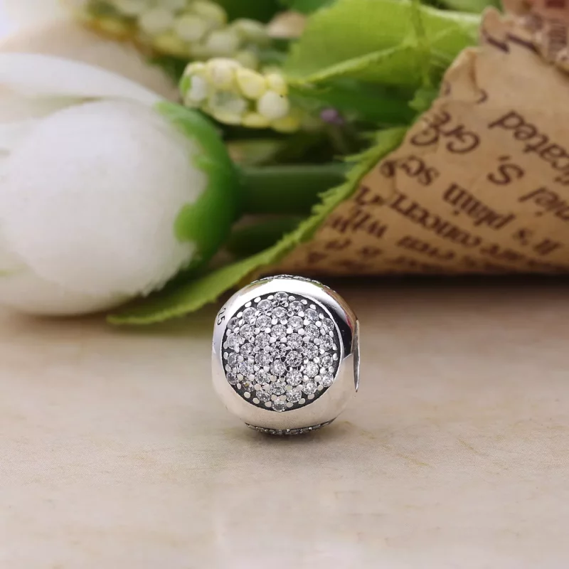 (imagen para) Charm en plata de ley Gota Deslumbrante - PANDORA - Ver 4