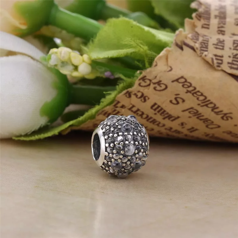 (imagen para) Charm en plata de ley Gotas brillantes PANDORA - Ver 2