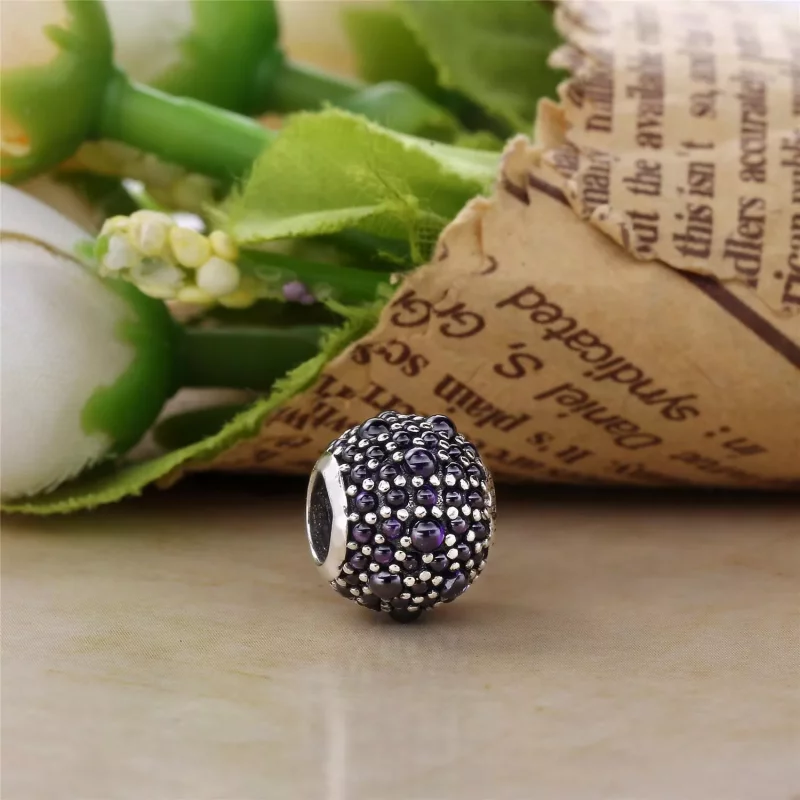 (imagen para) Charm en plata de ley Gotas brillantes PANDORA - Ver 4