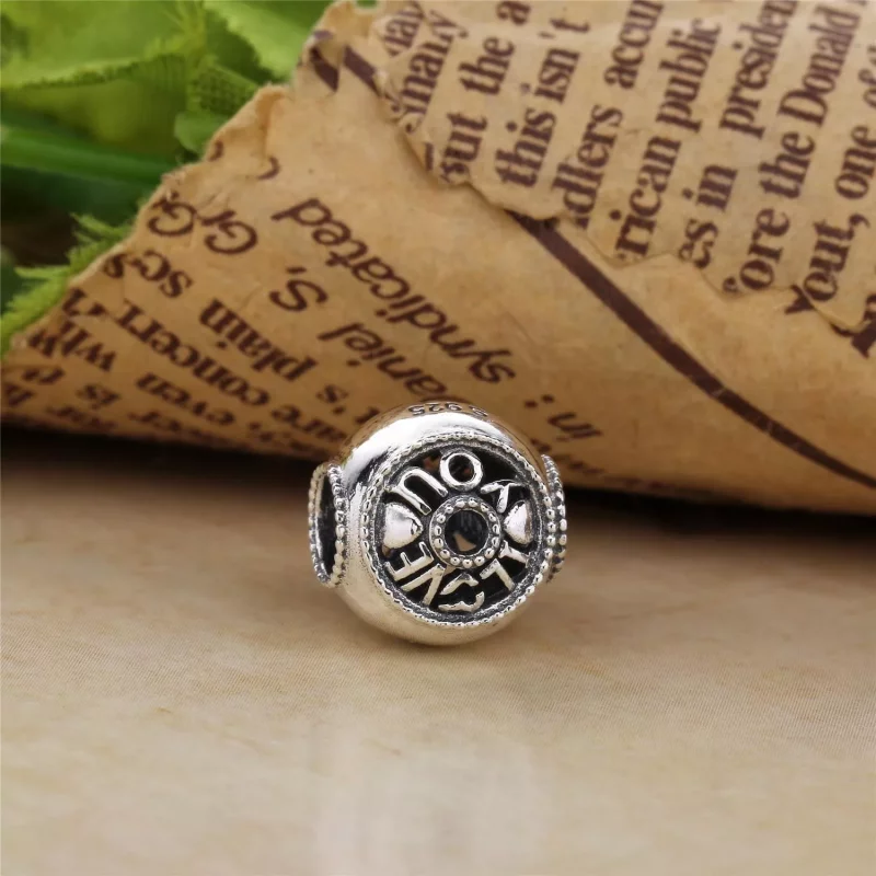 (imagen para) Charm en plata de ley Hablar de Amor - PANDORA - Ver 3