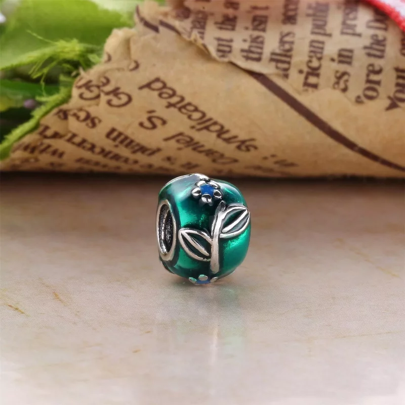 (imagen para) Charm en plata de ley Hoja PANDORA - Ver 2