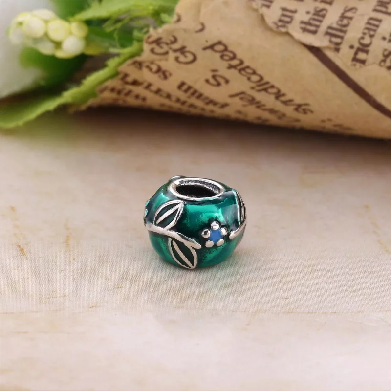 (imagen para) Charm en plata de ley Hoja PANDORA - Ver 3