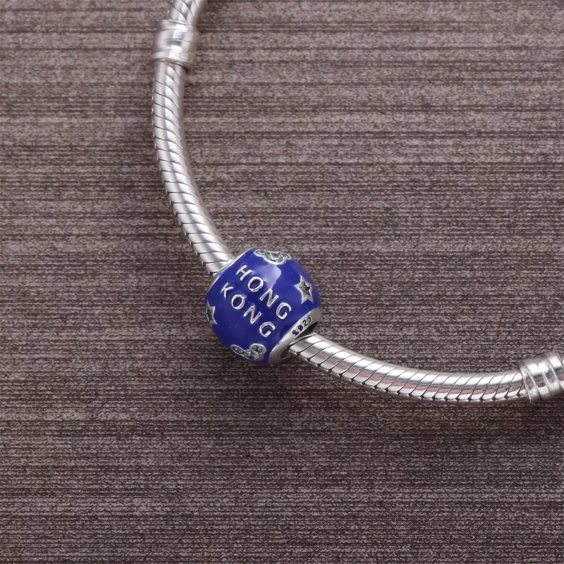 (imagen para) Charm en plata de ley Hong Kong PANDORA - Ver 4