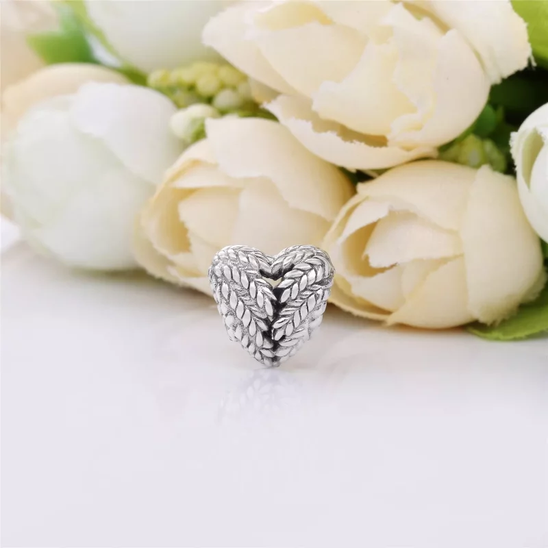 (imagen para) Charm en plata de ley Icono de la Naturaleza - PANDORA - Ver 2