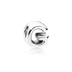 (imagen para) Charm en plata de ley Letra G - PANDORA