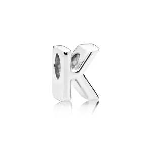 (imagen para) Charm en plata de ley Letra K - PANDORA