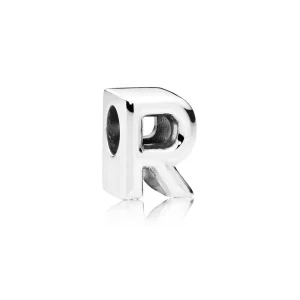 Charm en plata de ley Letra R - PANDORA (imagen para) Charm en plata de ley Letra R - PANDORA