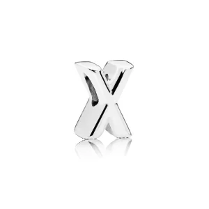 Charm en plata de ley Letra X - PANDORA (imagen para) Charm en plata de ley Letra X - PANDORA