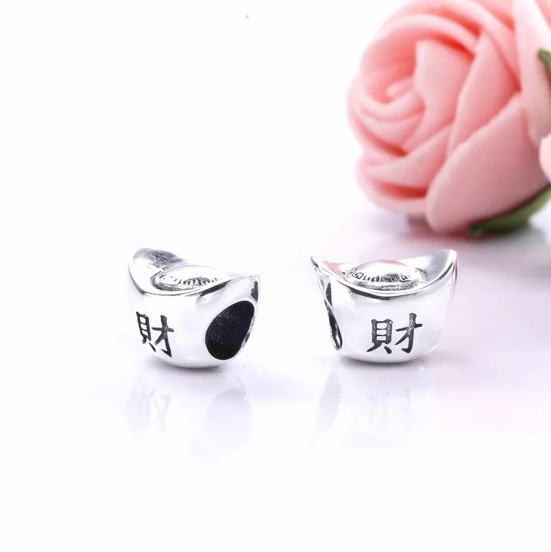 (imagen para) Charm en plata de ley Lingote PANDORA - Ver 2