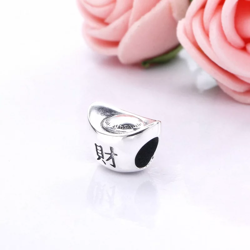 (imagen para) Charm en plata de ley Lingote PANDORA - Ver 3