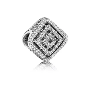 Charm en plata de ley Líneas Radiantes - PANDORA (imagen para) Charm en plata de ley Líneas Radiantes - PANDORA