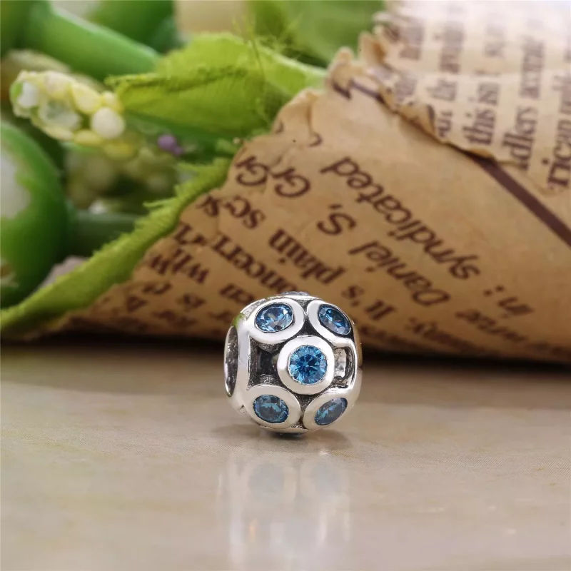 (imagen para) Charm en plata de ley Luces Tachonadas PANDORA - Ver 2