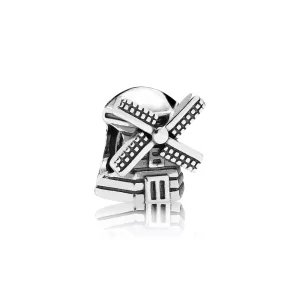 Charm en plata de ley Molino PANDORA (imagen para) Charm en plata de ley Molino PANDORA