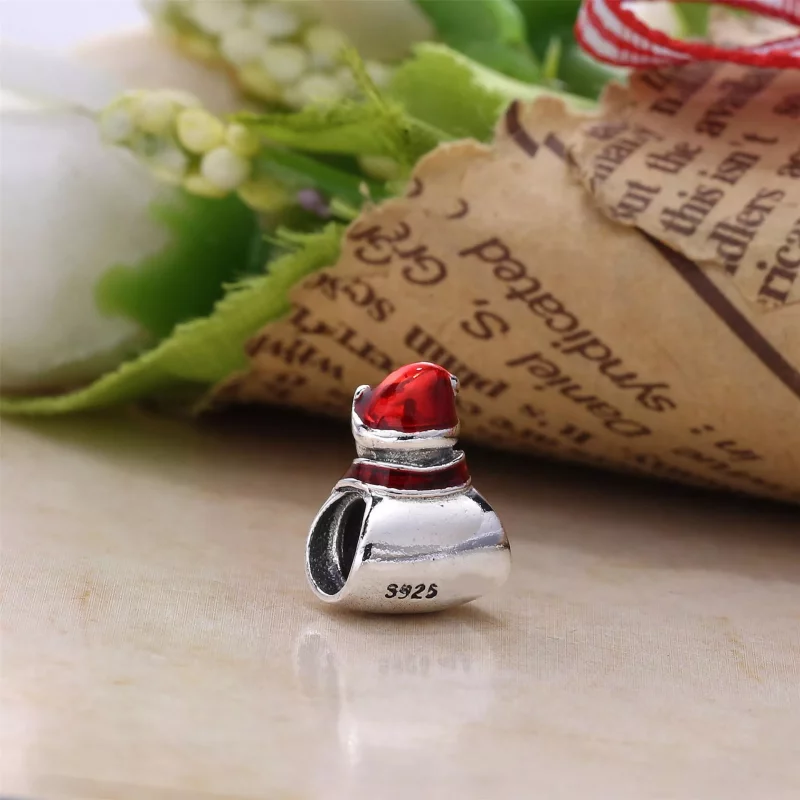 (imagen para) Charm en plata de ley Monigote de nieve PANDORA - Ver 3
