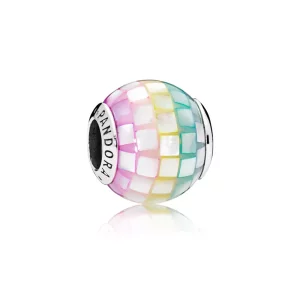 (imagen para) Charm en plata de ley Mosaico Multicolor - PANDORA