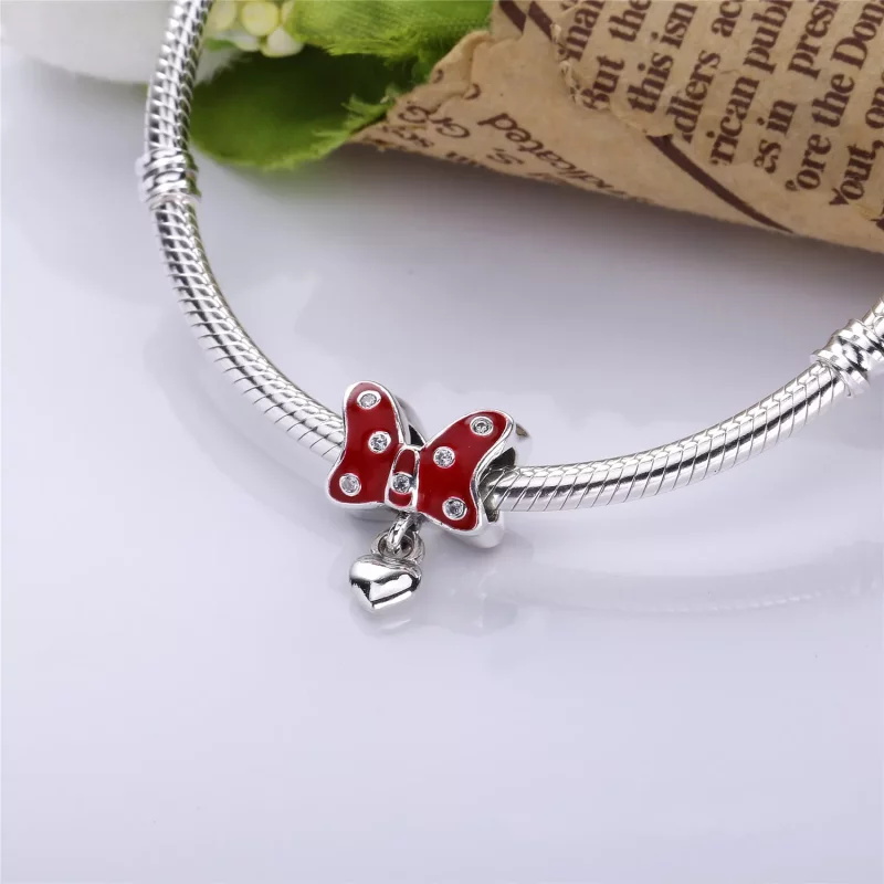 (imagen para) Charm en plata de ley Pajarita PANDORA - Ver 2