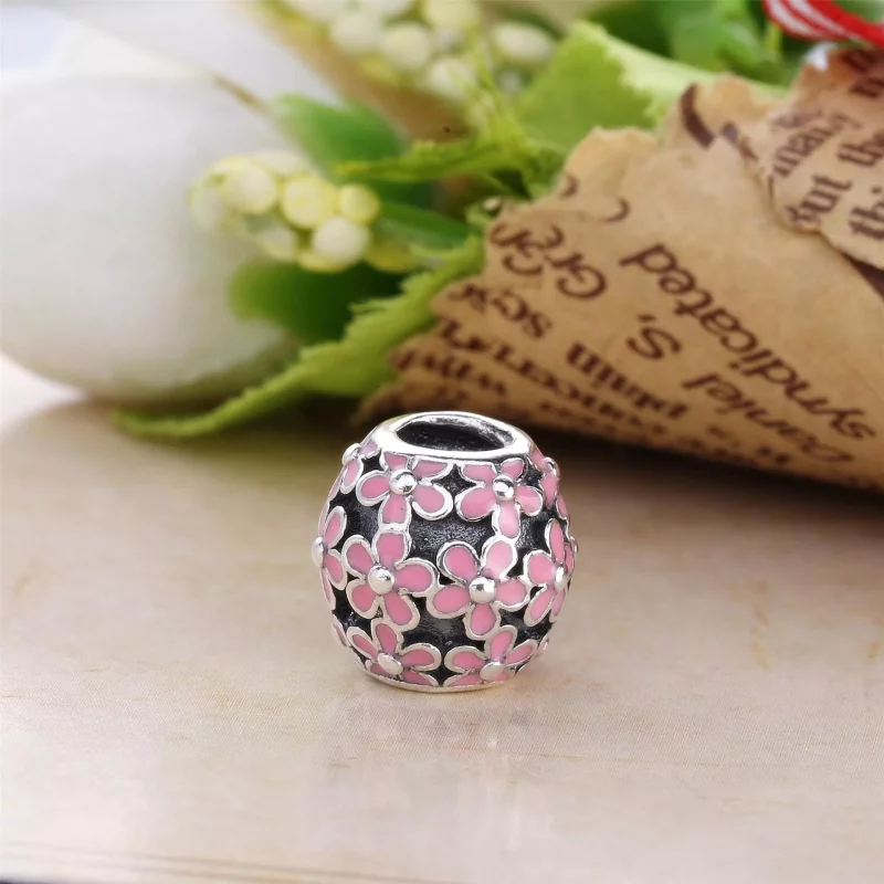 (imagen para) Charm en plata de ley Prado de la Margarita PANDORA - Ver 4